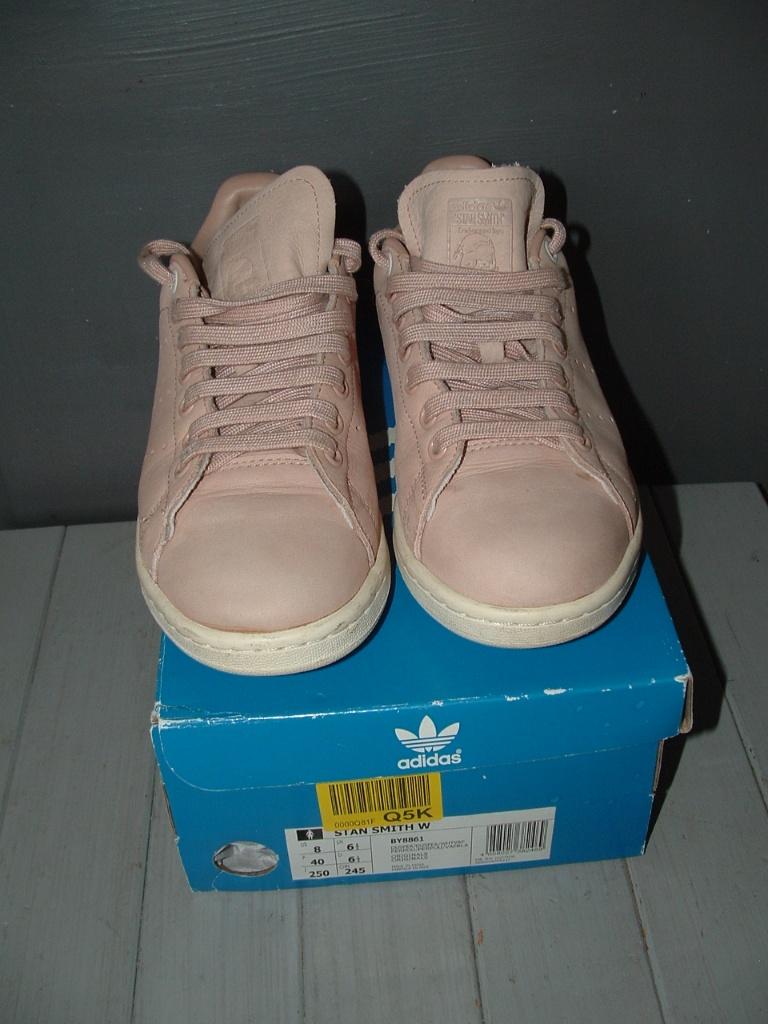 Adidas Stan Smith W BY8861 sneakers maat 40 roze nubuck, Adidas, Ophalen of Verzenden, Sneakers of Gympen, Roze