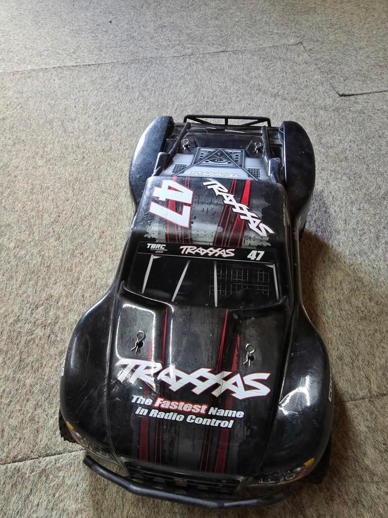 Traxxas Slash VXL TSM OBA, Elektro, Gebruikt, Auto offroad, Ophalen of Verzenden
