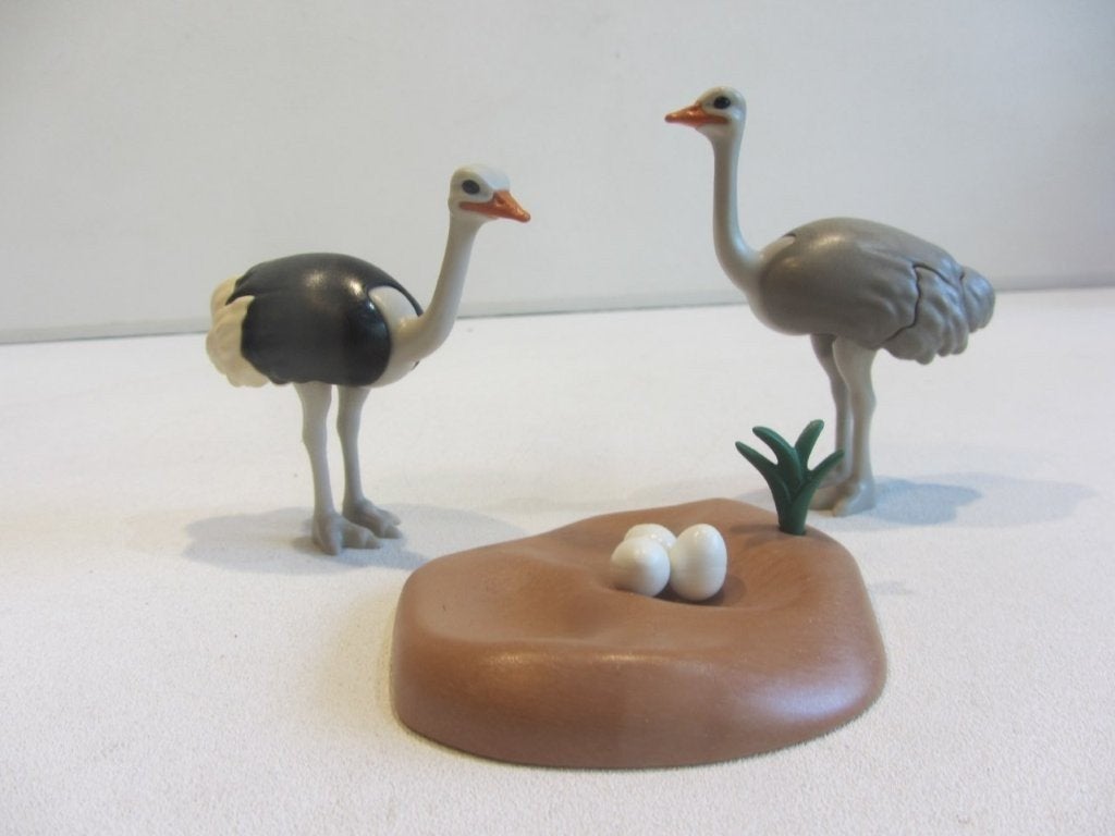 Playmobil Struisvogels met nest – 6646, Kinderen en Baby's, Speelgoed | Playmobil, Ophalen of Verzenden, Gebruikt, Complete set