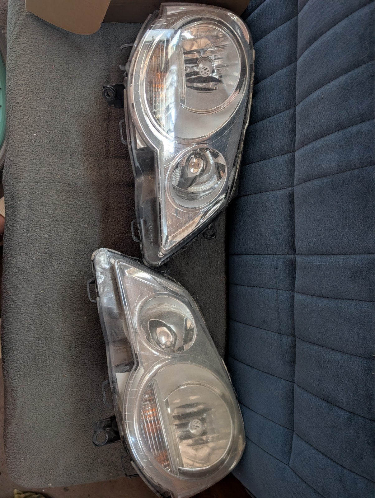 Koplampen Volkswagen Polo 9N3 (set van 2), Ophalen of Verzenden