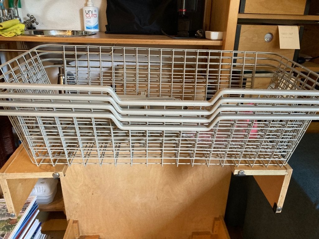 Ikea draadmanden, Zo goed als nieuw, Minder dan 100 cm, Metaal, 25 tot 50 cm