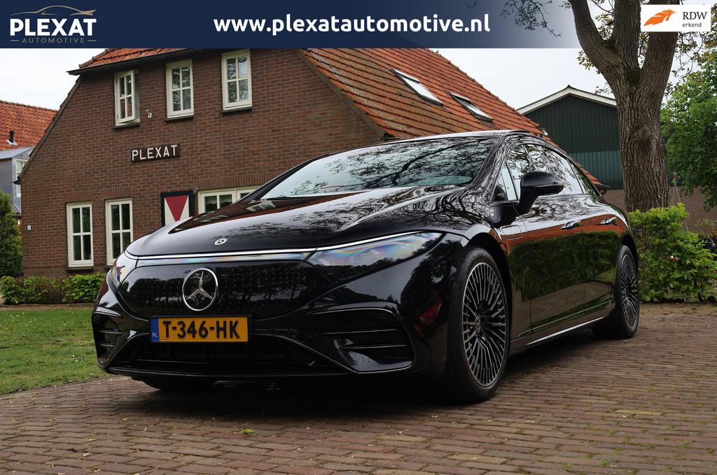 Mercedes-Benz EQS 580 4MATIC AMG Line 108 kWh Aut. | AMG-Pak, Automaat, 131 €/maand, Zwart, Vierwielaandrijving