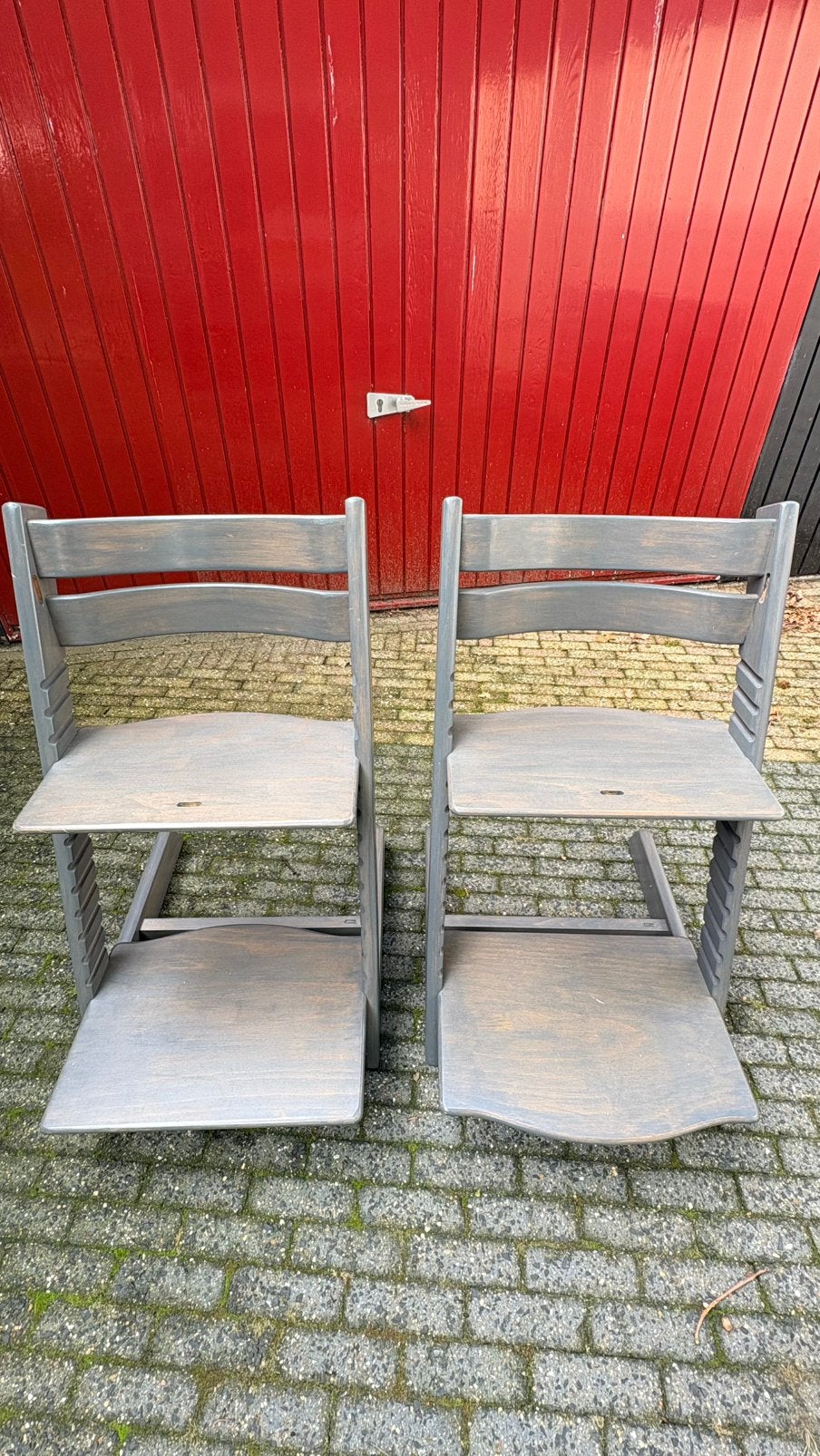 2 Stokke tripp Trapp stoelen (60 per stuk), Kinderen en Baby's, Ophalen, Zo goed als nieuw, Meegroeistoel, Aanschuifbaar