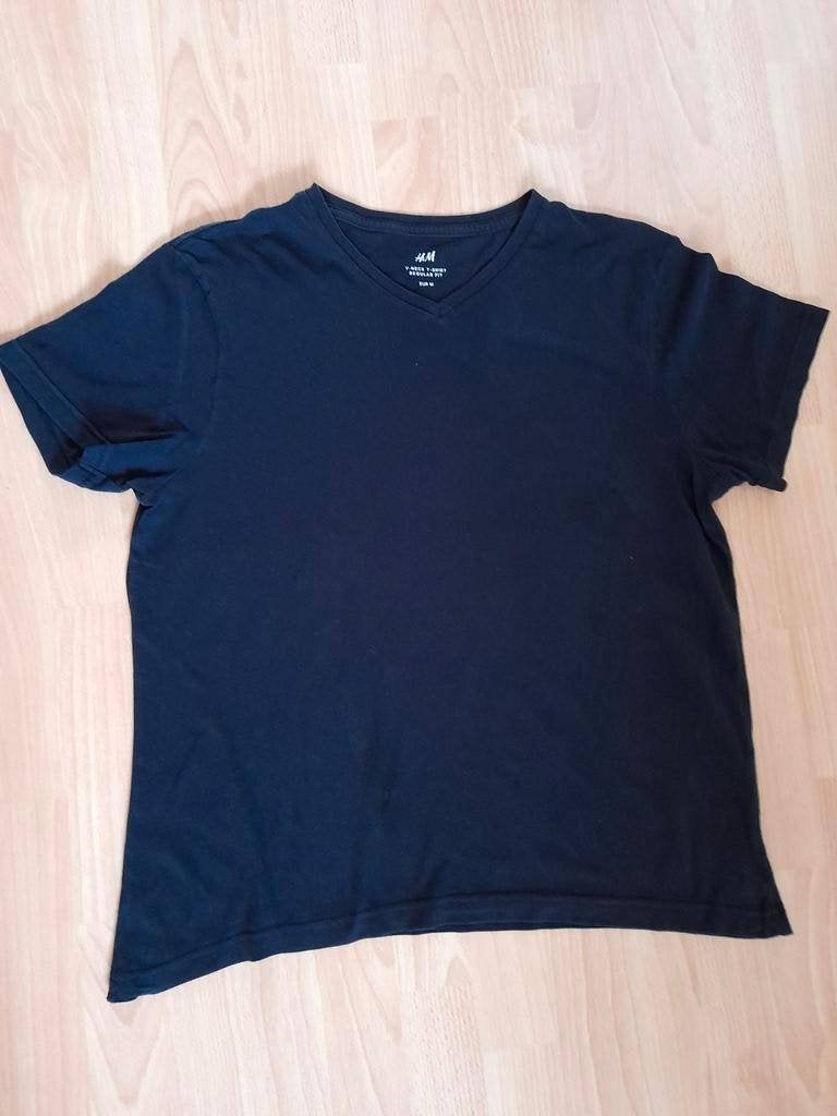 Basic T-shirt maat M, Maat 48/50 (M), Zwart, Ophalen of Verzenden, Zo goed als nieuw