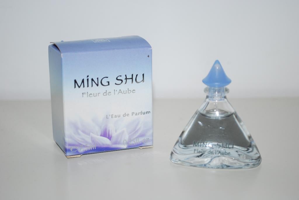 Miniatuur Yves Rocher Ming Shu Fleur de l' Aube, Ophalen of Verzenden, Zo goed als nieuw, Miniatuur, Gevuld