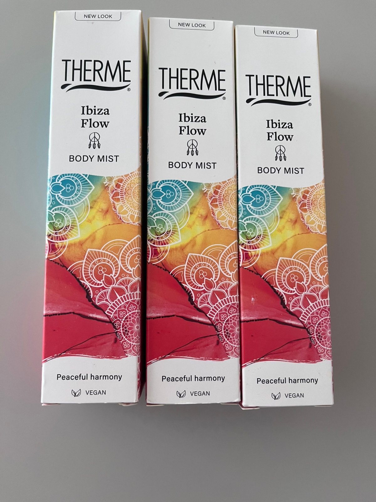 Ibizi flow Therme body mist 3 flesjes nieuw, Ophalen of Verzenden, Nieuw, Deodorant of Bodyspray
