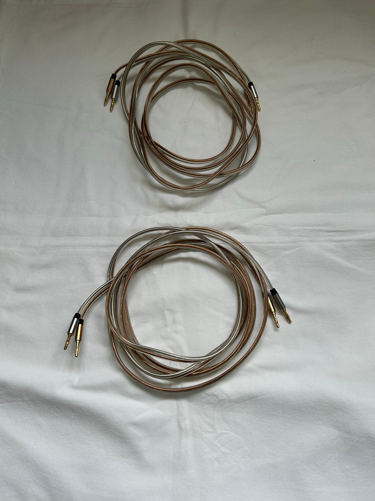 Oluote  Luidsprekerkabels (2x 3,0 mt) - Hoogwaardig Geluid, Ophalen of Verzenden, Zo goed als nieuw, 2 tot 5 meter, Luidsprekerkabel