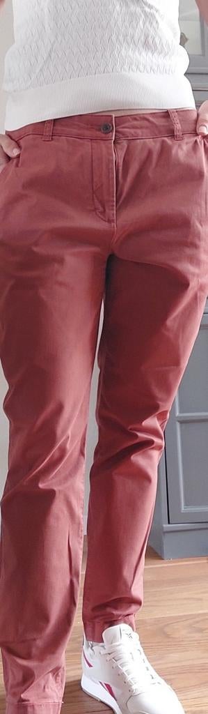 Chino rood esprit 40, Maat 38/40 (M), Ophalen of Verzenden, Zo goed als nieuw, Lang