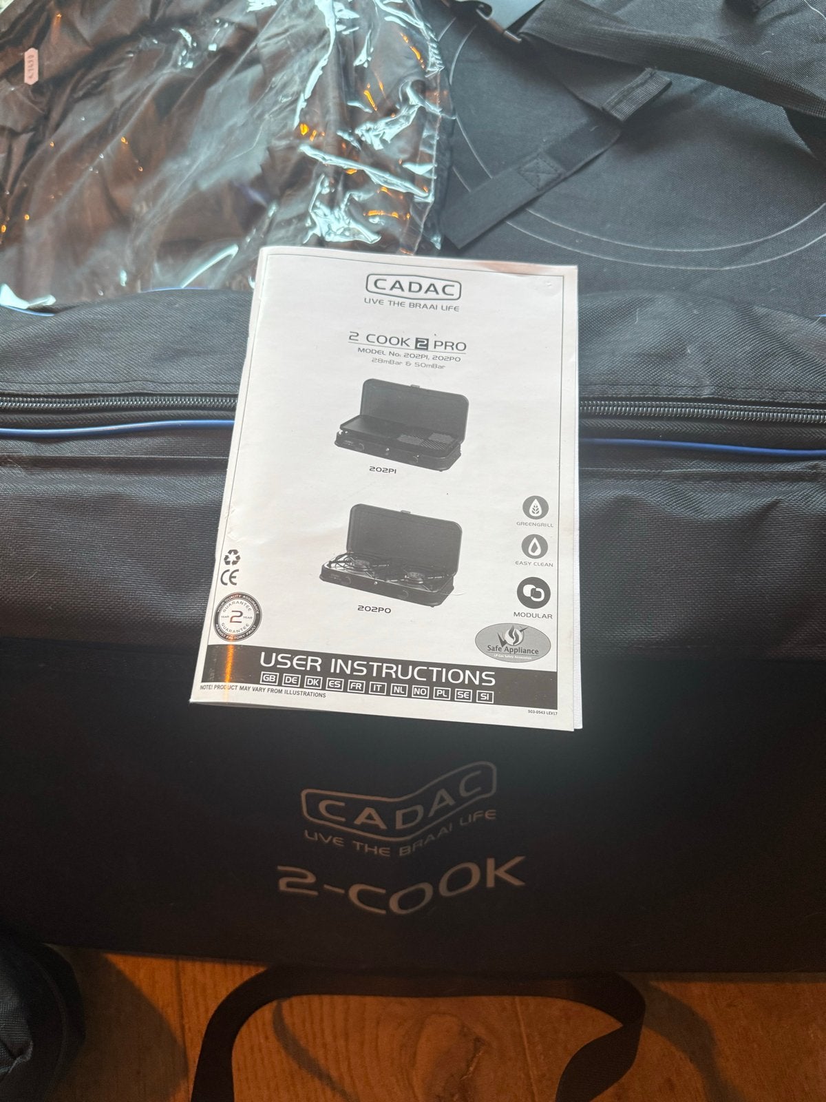 Cadac 2 Cook 2 Pro Draagbaar Gasfornuis, Ophalen, Gebruikt