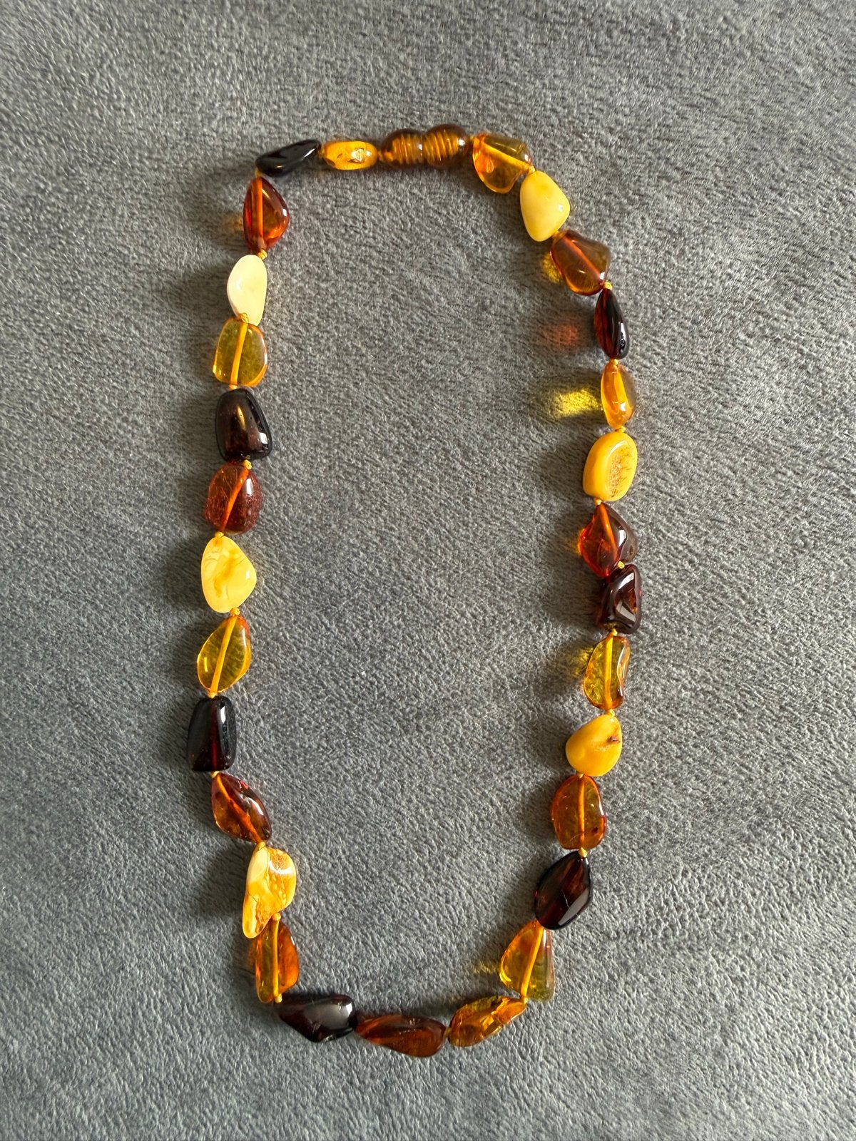 Prachtige barnsteen ketting, Barnsteen, Overige kleuren, Barnsteen, Ophalen of Verzenden