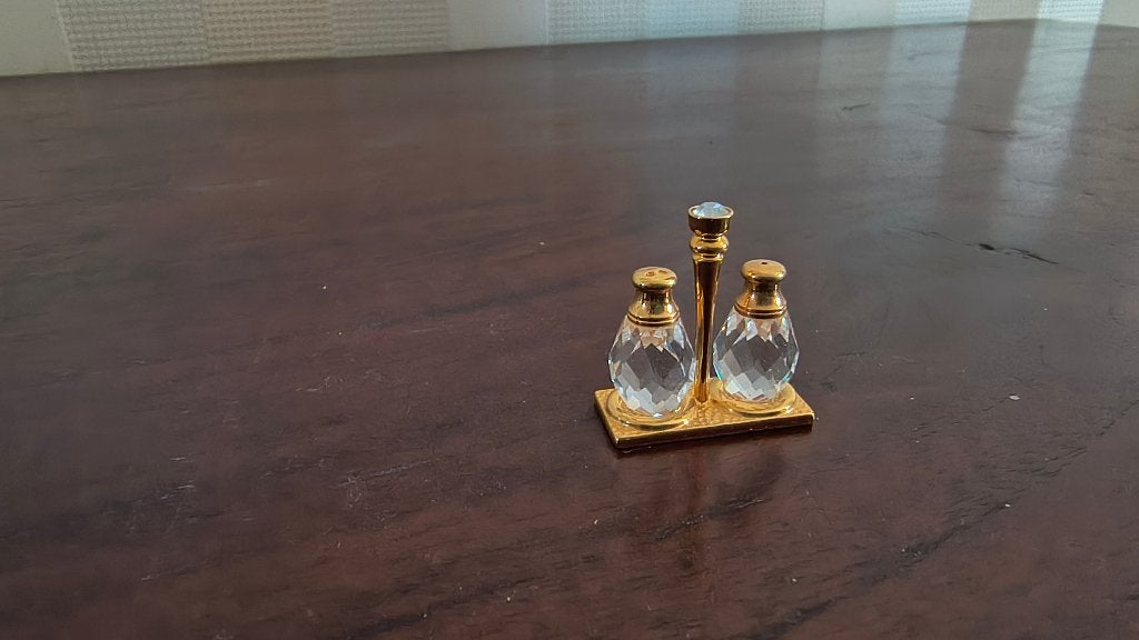 Swarovski - peper en zoutstel, Verzamelen, Ophalen of Verzenden, Zo goed als nieuw