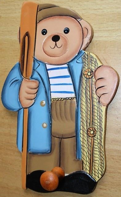 4 Kinderkapstokjes - zeeman 20 cm - 86699, Ophalen of Verzenden, Nieuw
