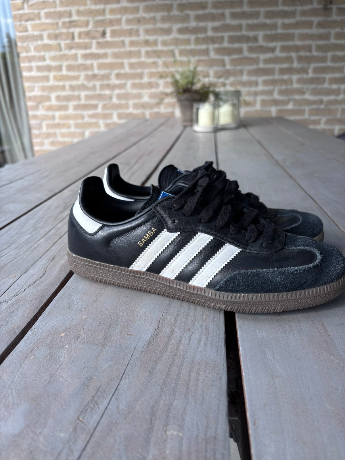 Adidas Samba, zwart, maat 38, Zwart, Ophalen of Verzenden, Sneakers of Gympen, Zo goed als nieuw