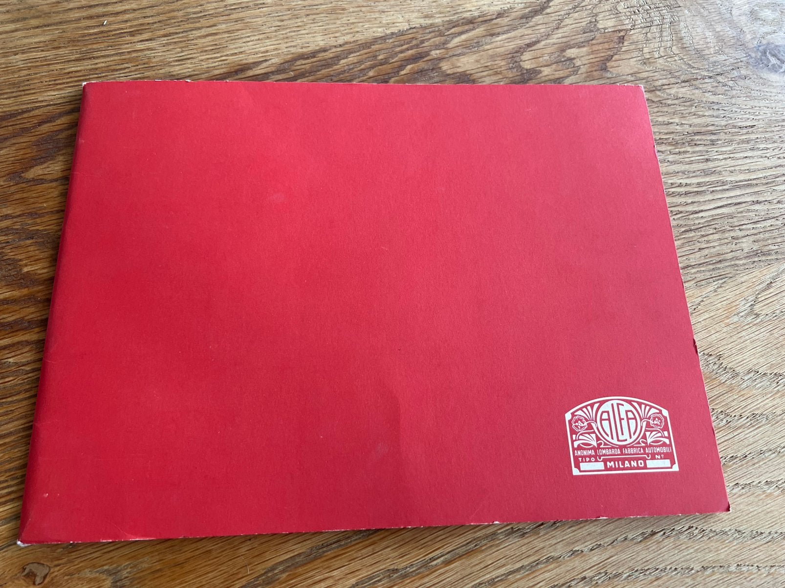 Alfa Romeo portfolio -, Ophalen of Verzenden, Zo goed als nieuw
