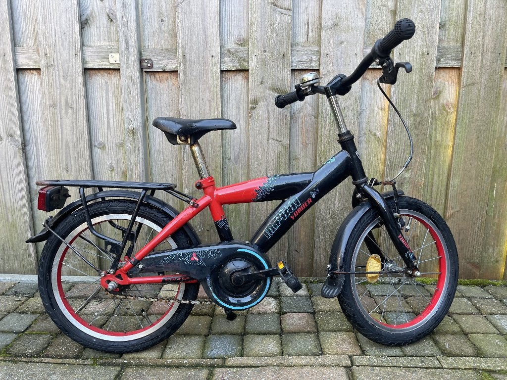 Alpina Yabber kinderfiets 16inch, Ophalen, Terugtraprem, Alpina, 16 tot 20 inch