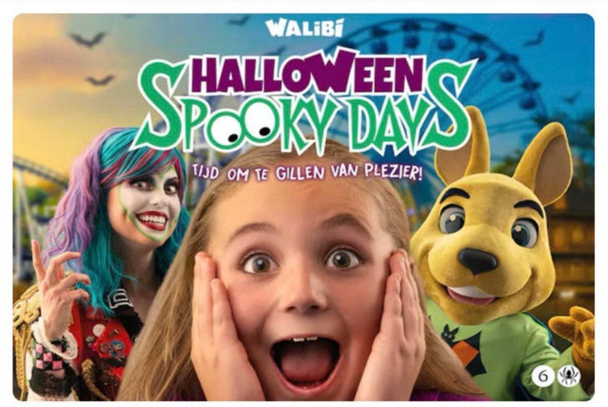 Walibi Holland tickets (2 personen) 19, 20 of 21 oktober, Tickets en Kaartjes, Twee personen, Ticket of Toegangskaart