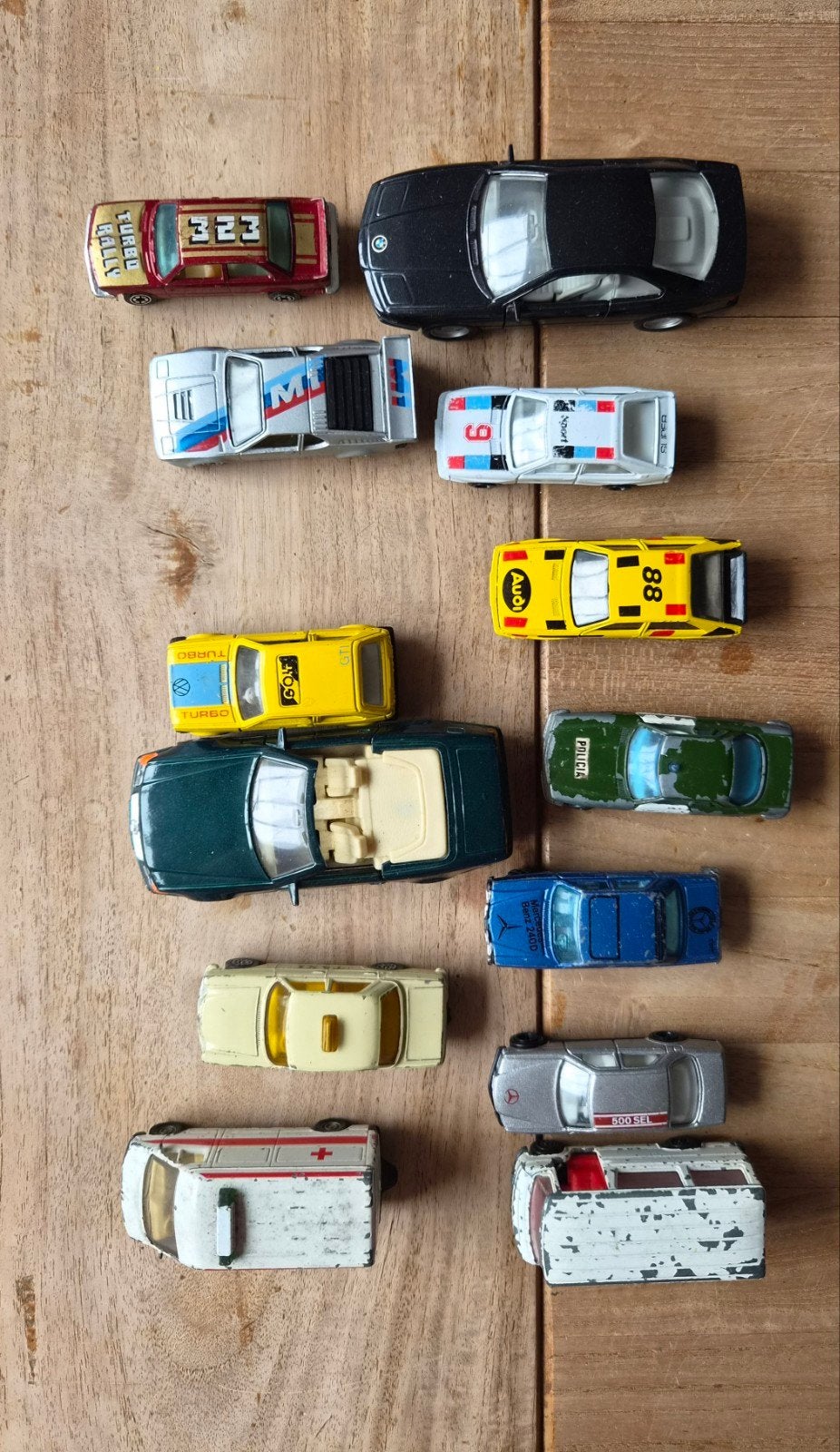 Modelauto's BMW, VW, Mercedes, Audi - Corgi, Siku, Yatming, Ophalen of Verzenden, Gebruikt, Auto, Overige merken