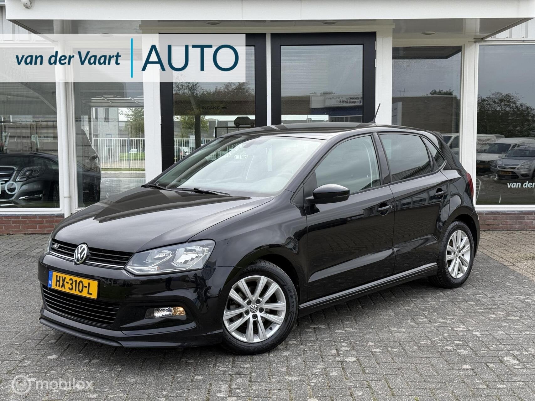 Volkswagen Polo 1.2 TSI Edition R-LINE / LPG / FACELIFT, Auto's, Euro 6, 4 cilinders, Zwart, Origineel Nederlands