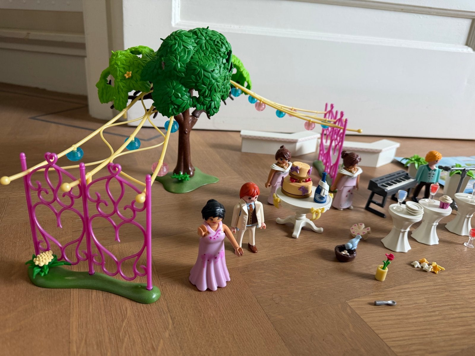 Playmobil Bruiloftsfeest Set met Figuren en Accessoires, Ophalen of Verzenden, Zo goed als nieuw, Jongen of Meisje