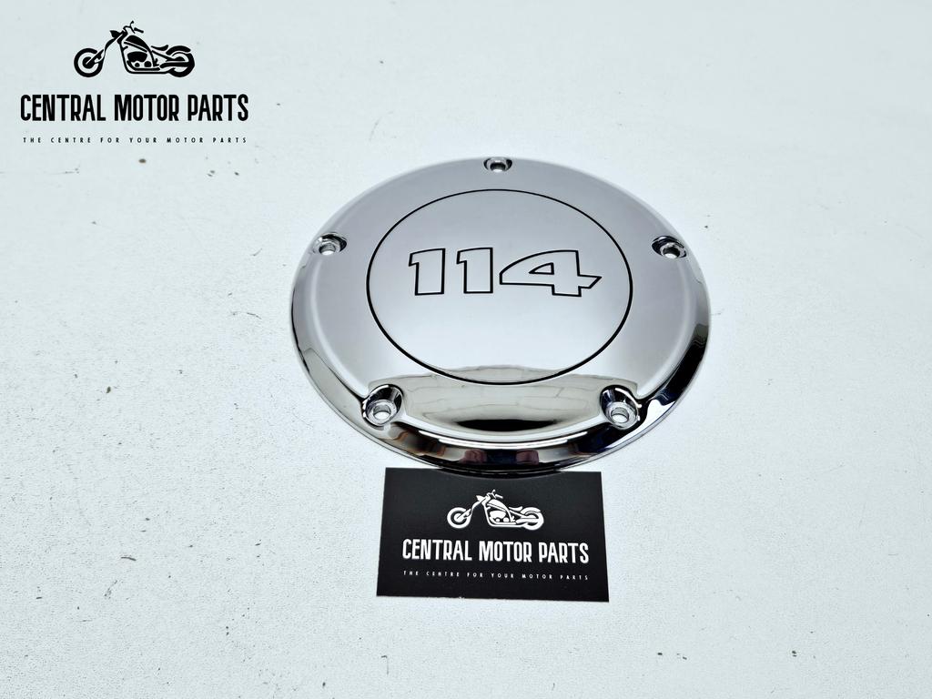 Derby Cover Twin Cam 114ci Chrome 2000-2017, Motoren, Niet ingevuld, Gebruikt, Niet ingevuld, Ophalen of Verzenden