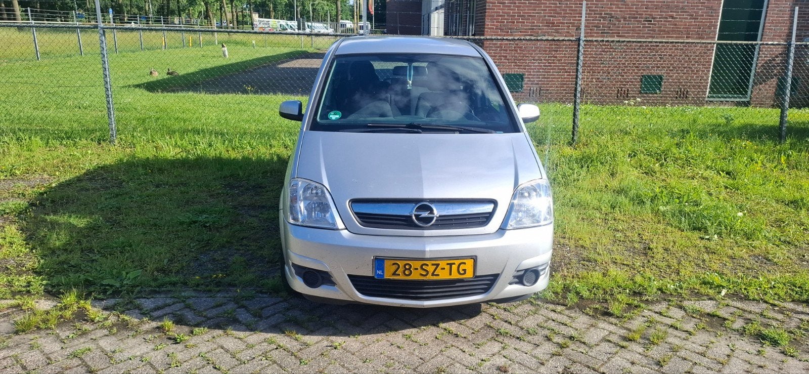 Opel Meriva 1.4 16V 2006 Grijs, Auto's, Opel, Particulier, Meriva, Airbags, Airconditioning, Centrale vergrendeling, Elektrische ramen