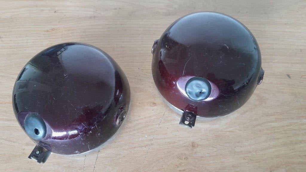 Puch Maxi Nostalgie maroon bruine koplamp, Ophalen, Gebruikt, Koplamp
