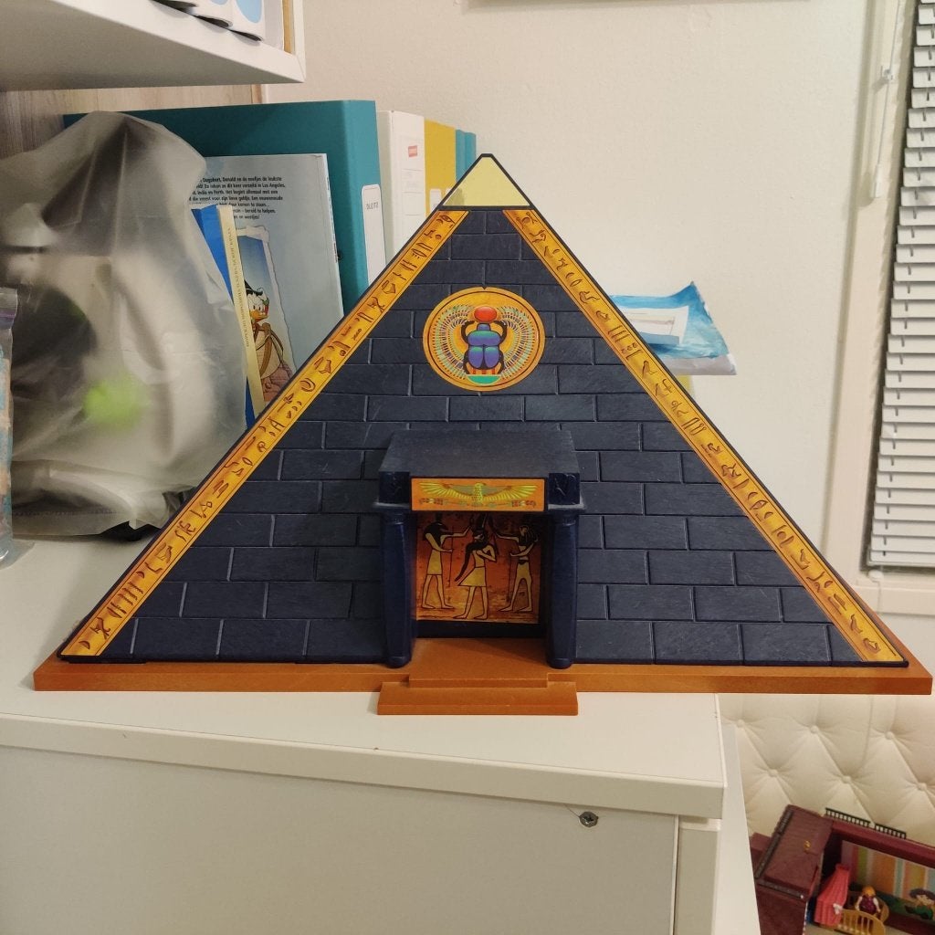 Playmobil pyramide 5386 overcompleet met farao's en mummies, Kinderen en Baby's, Speelgoed | Playmobil, Ophalen, Gebouw, Complete set