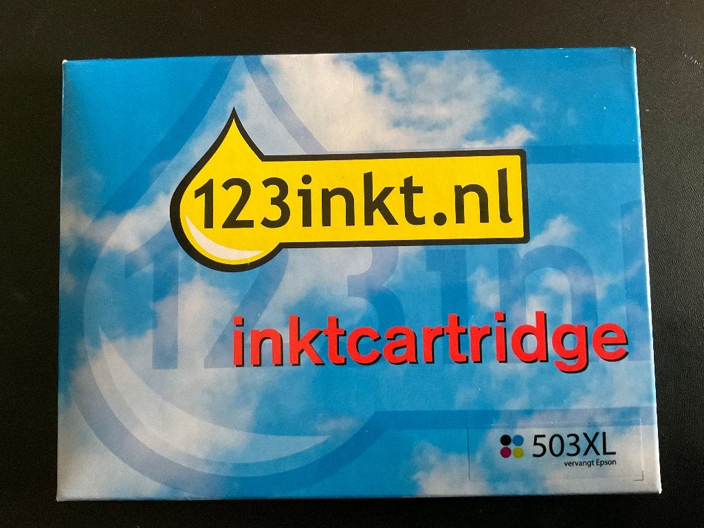 Epson 503XL (T09R6) serie zwart + 3 kleuren 123inkt e.a., Verzenden, Nieuw, Cartridge, 123inkt