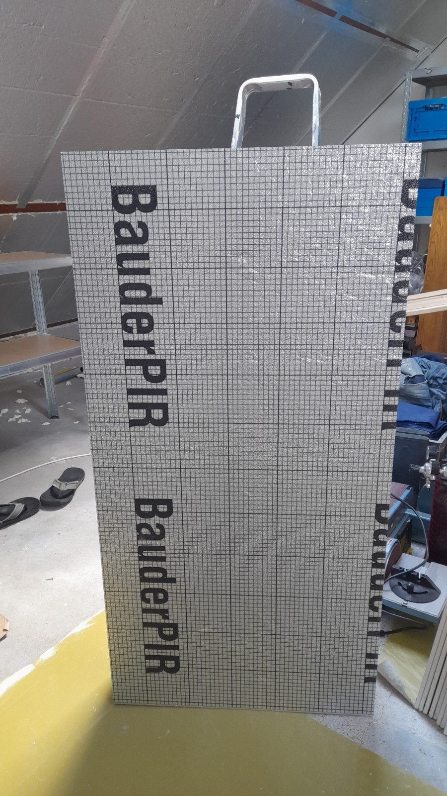 Gratis Bauder PIR isolatieplaat - 14 cm dik, 12 cm of meer, Zo goed als nieuw, Hardschuim (Pir), Minder dan 5 m²