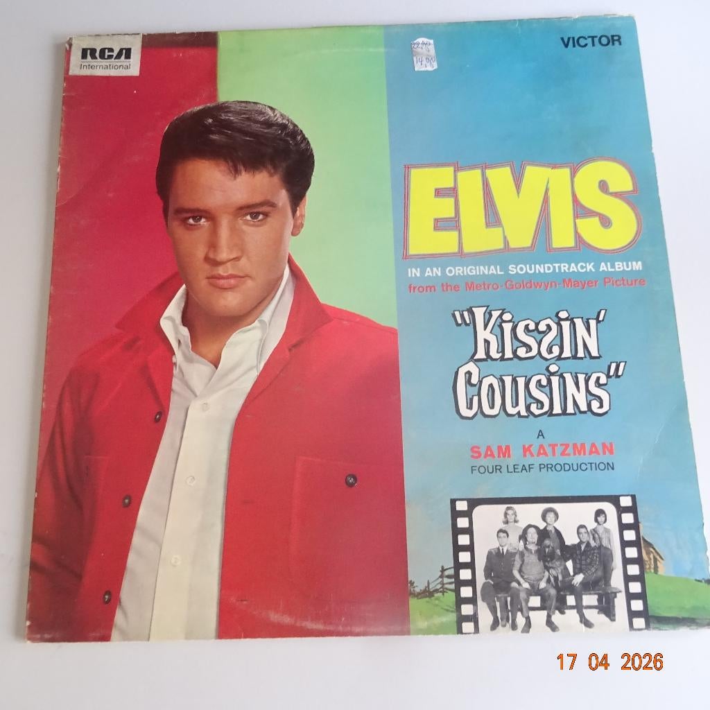 Elvis Presley - Kissin' Cousins, Verzenden, 1960 - 1969, Gebruikt, 12 inch