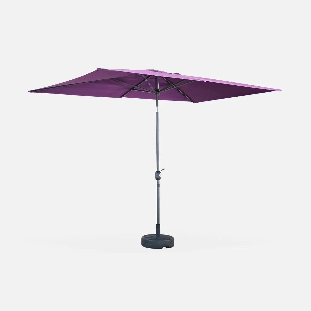 Nieuwe paarse stokparasol - perfect voor uw tuin, Verstelbaar, Nieuw, Stokparasol, 2 tot 3 meter