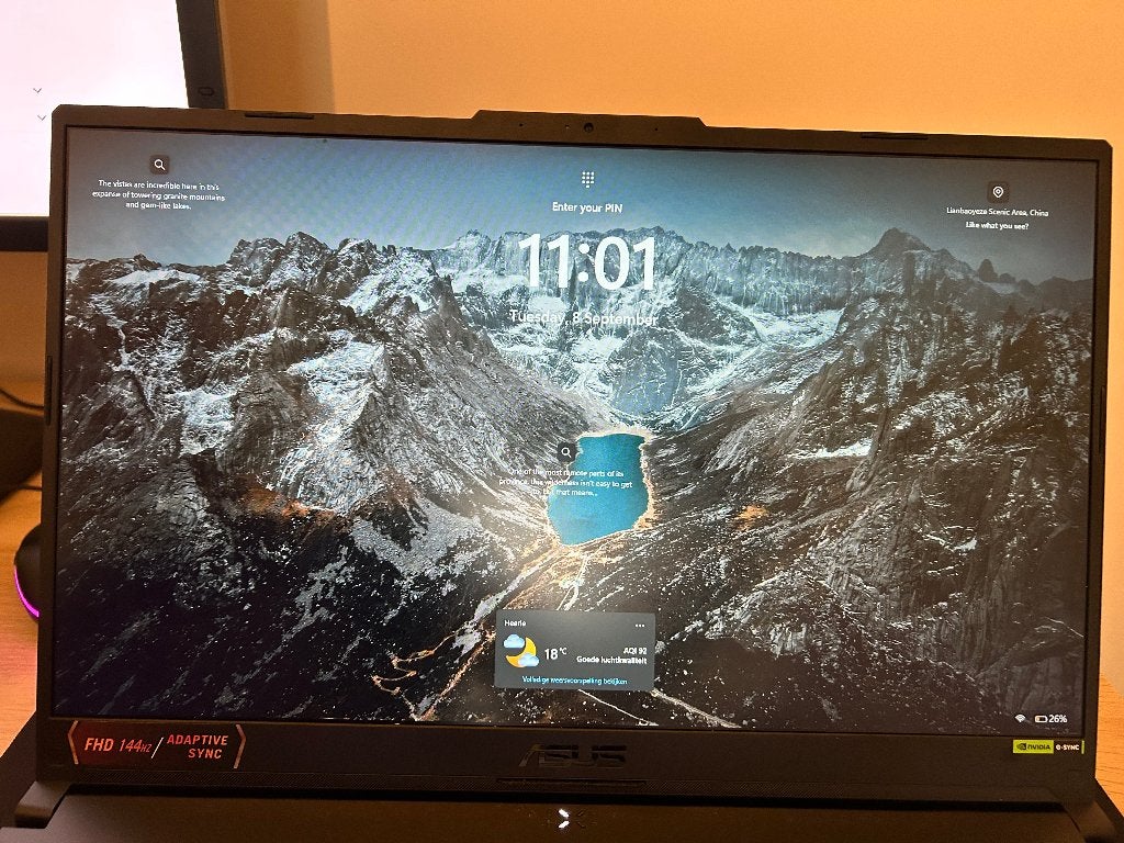 ASUS TUF Gaming F17 - i7-13620H - RTX 4060, Met videokaart, 2 tot 3 Ghz, Qwerty, ASUS