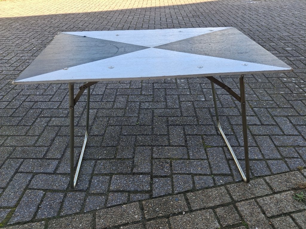 tuintafeltje, Ophalen, Gebruikt, Rechthoekig, Hout