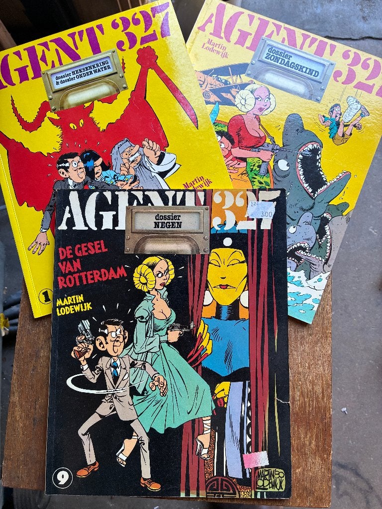 LOSSE VERKOOP ; Agent 327 ; div. delen , zie foto/ omschrijv, Meerdere stripboeken, Ophalen of Verzenden, Zo goed als nieuw, Martin Lodewijk