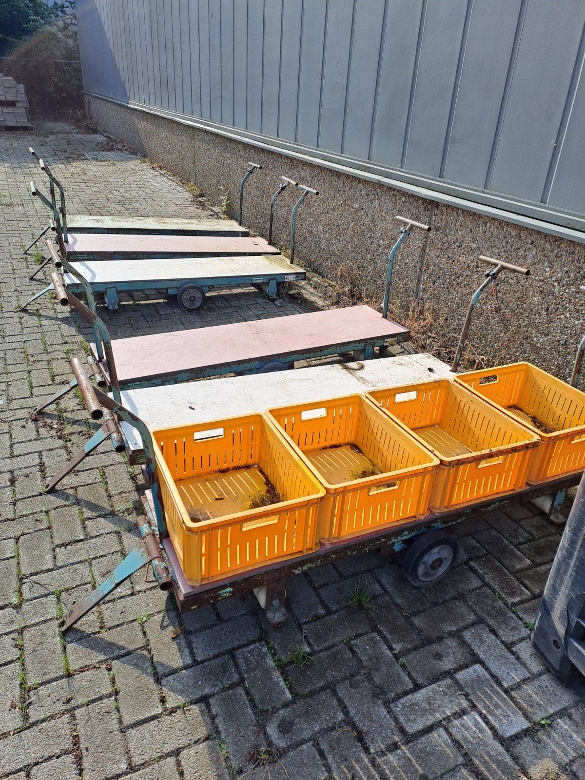 Oogstkarren verhuiskarren treintje, Ophalen of Verzenden, Nieuw