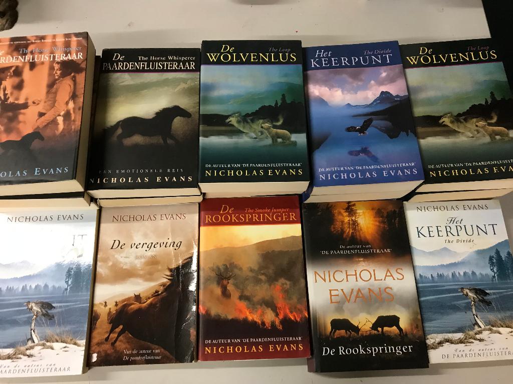 Paardenfluisteraar Wolvenlus vergeving Keerpunt N. Evans, Ophalen of Verzenden, Gelezen, Nicholas Evans, Wereld overig