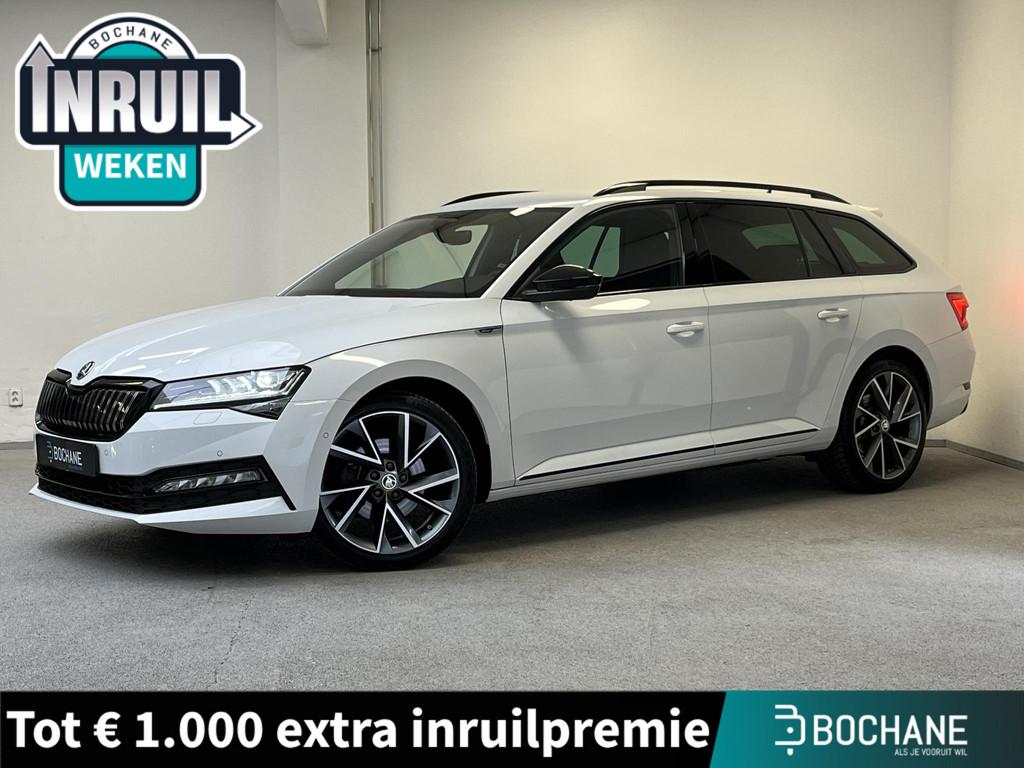 Skoda Superb Combi 1.4 TSI iV Sportline | 95% SOH | TREKHAAK, Auto's, Skoda, Bedrijf, Te koop, Superb, 360° camera, ABS, Achteruitrijcamera