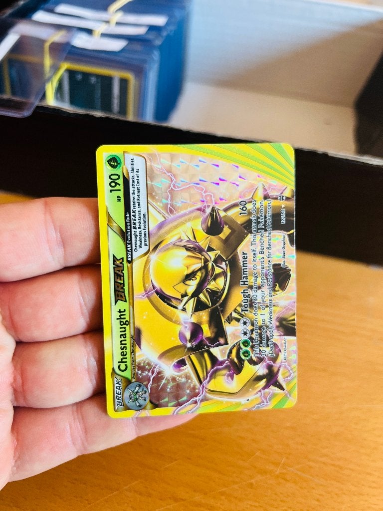 Chesnaught 12/162 Holo XY Breakthrough Pokemon, Verzenden, Zo goed als nieuw, Losse kaart, Foil