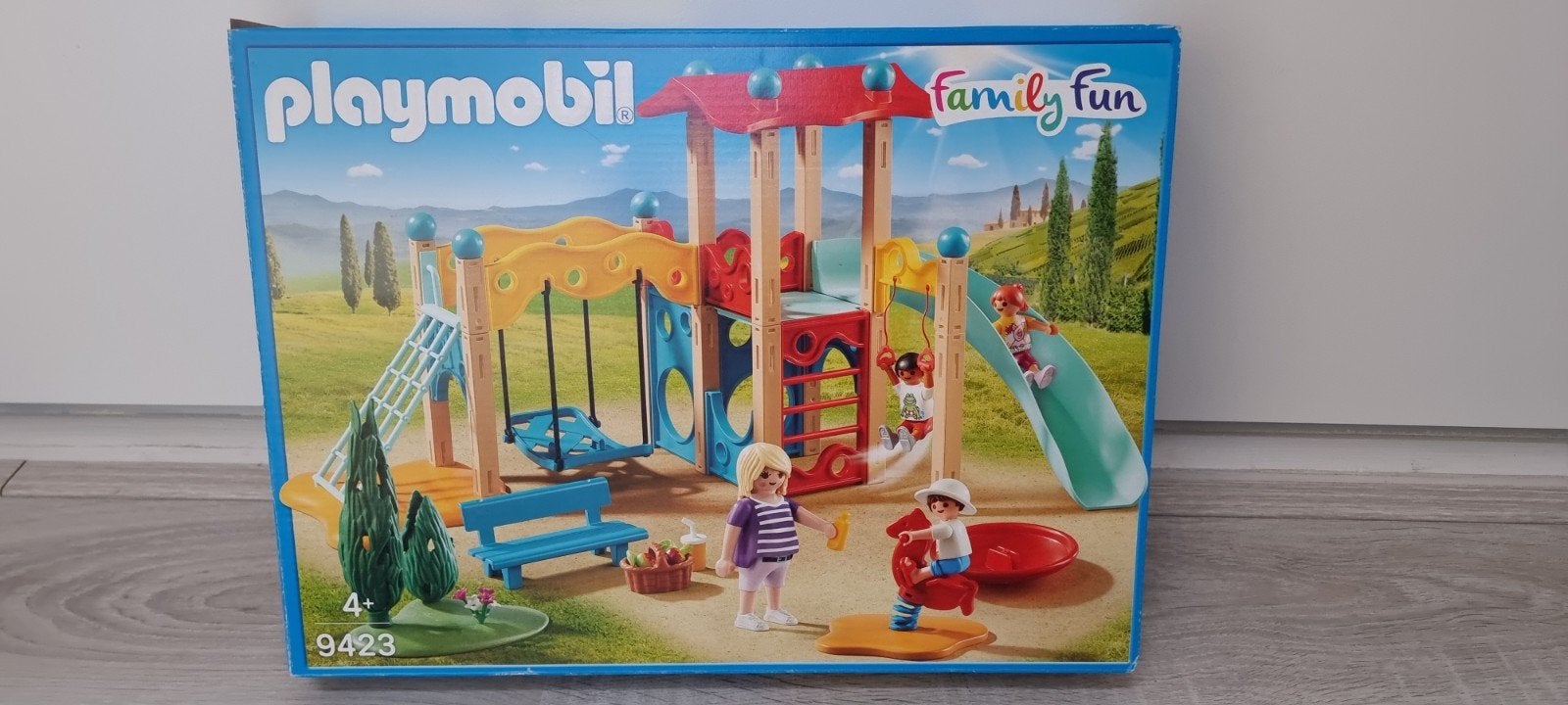Playmobil Family Fun Speeltuin 9423, Ophalen, Zo goed als nieuw, Glijbaan