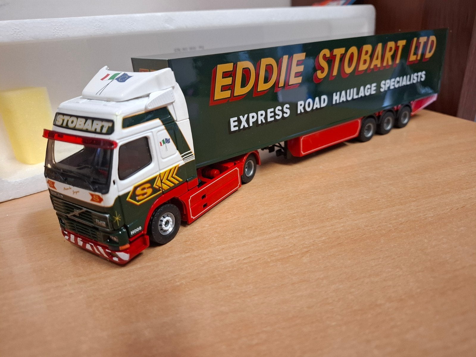 Volvo Fh Eddie Stobart  Tekno 1:50, Ophalen of Verzenden, Nieuw, Bus of Vrachtwagen, Tekno