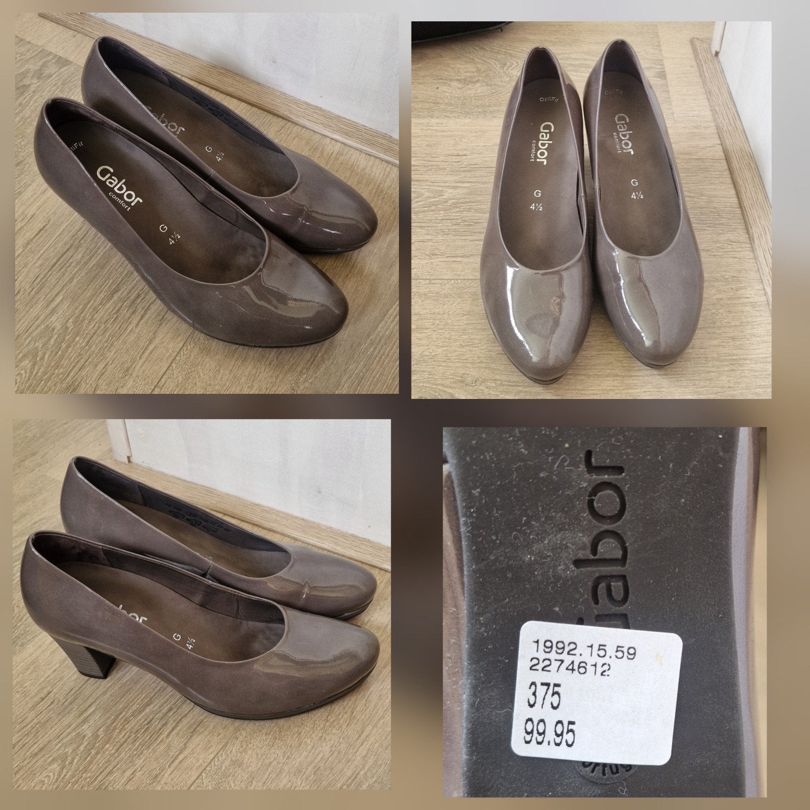 Pumps van "Gabor" - maat 37,5, Ophalen, Gedragen