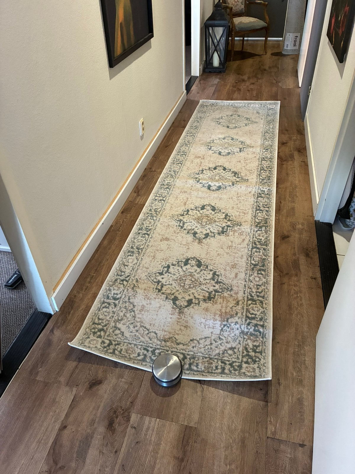 Vintage loper van Volero, Huis en Inrichting, Stoffering | Tapijten en Kleden, Ophalen, 200 cm of meer, 50 tot 100 cm, Zo goed als nieuw