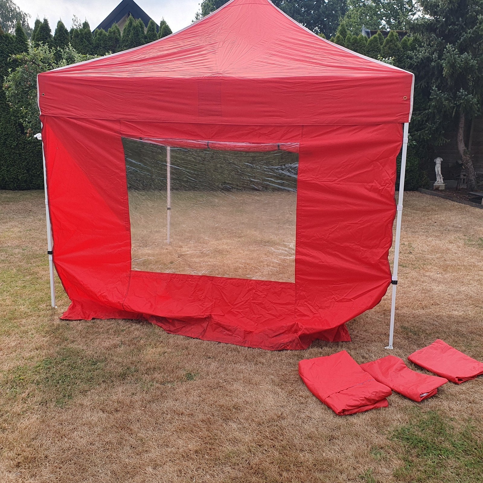 Orange Outdoor easyup partytent, Tuin en Terras, Partytenten, Gebruikt, Opvouwbaar, Partytent, Minder dan 4 meter