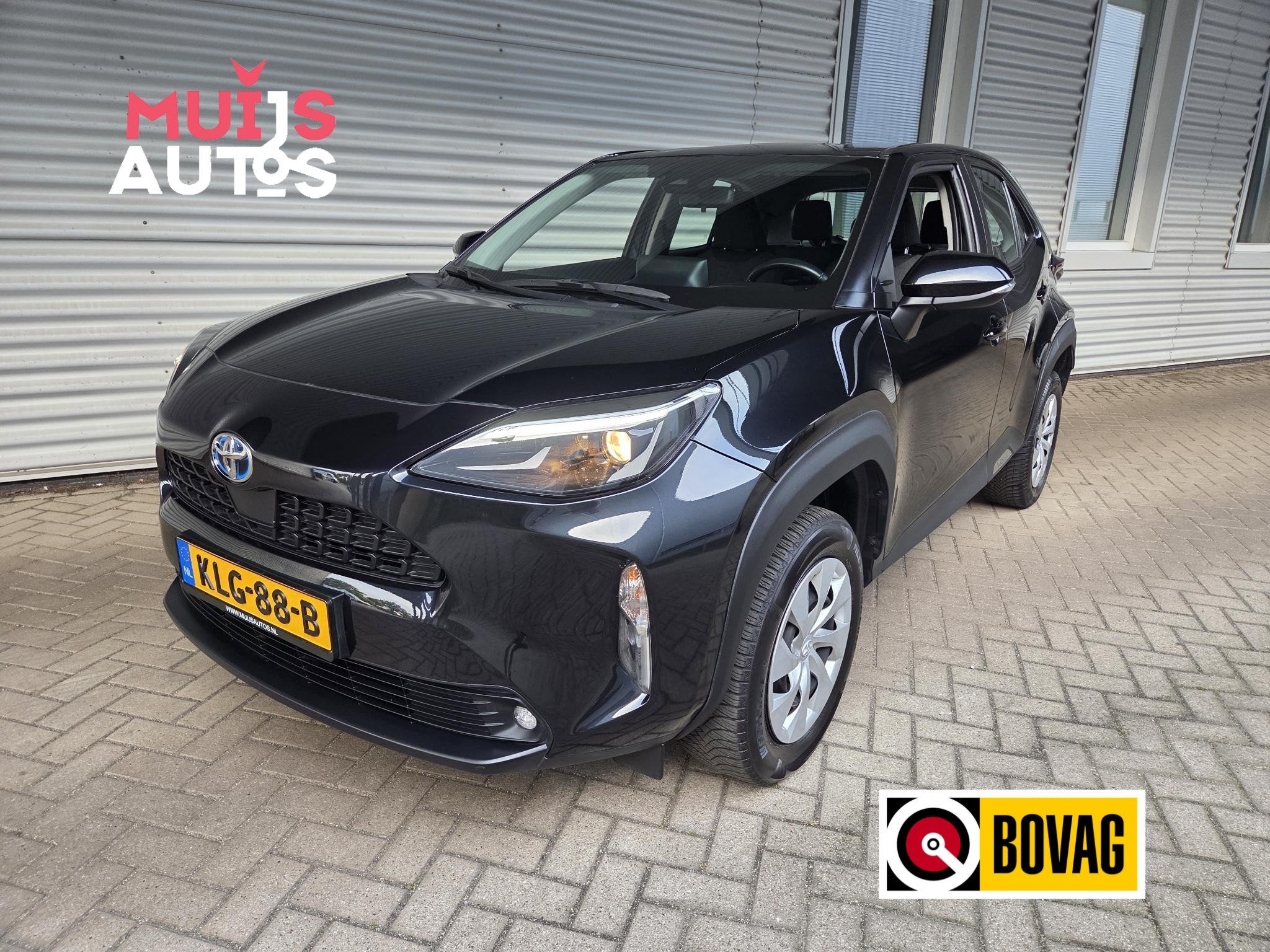 Toyota Yaris Cross 1.5 Hybrid Active, Auto's, Stof, Gebruikt, 116 pk, Zwart