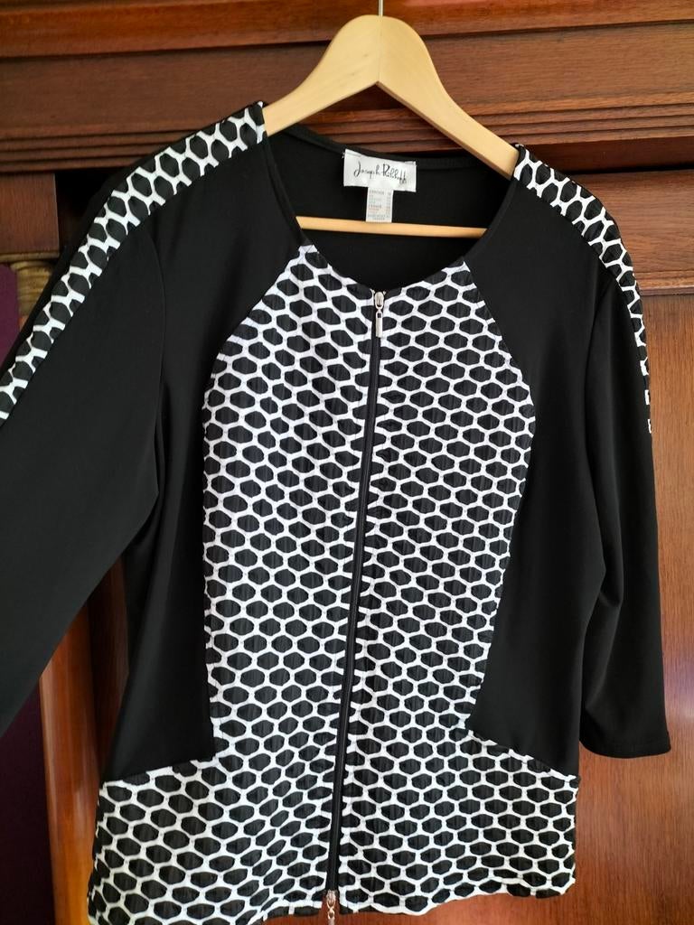 tricot jasje van Joseph Ribkoff maat 46, Ophalen, Zwart, Maat 46/48 (XL) of groter, Joseph Ribkoff