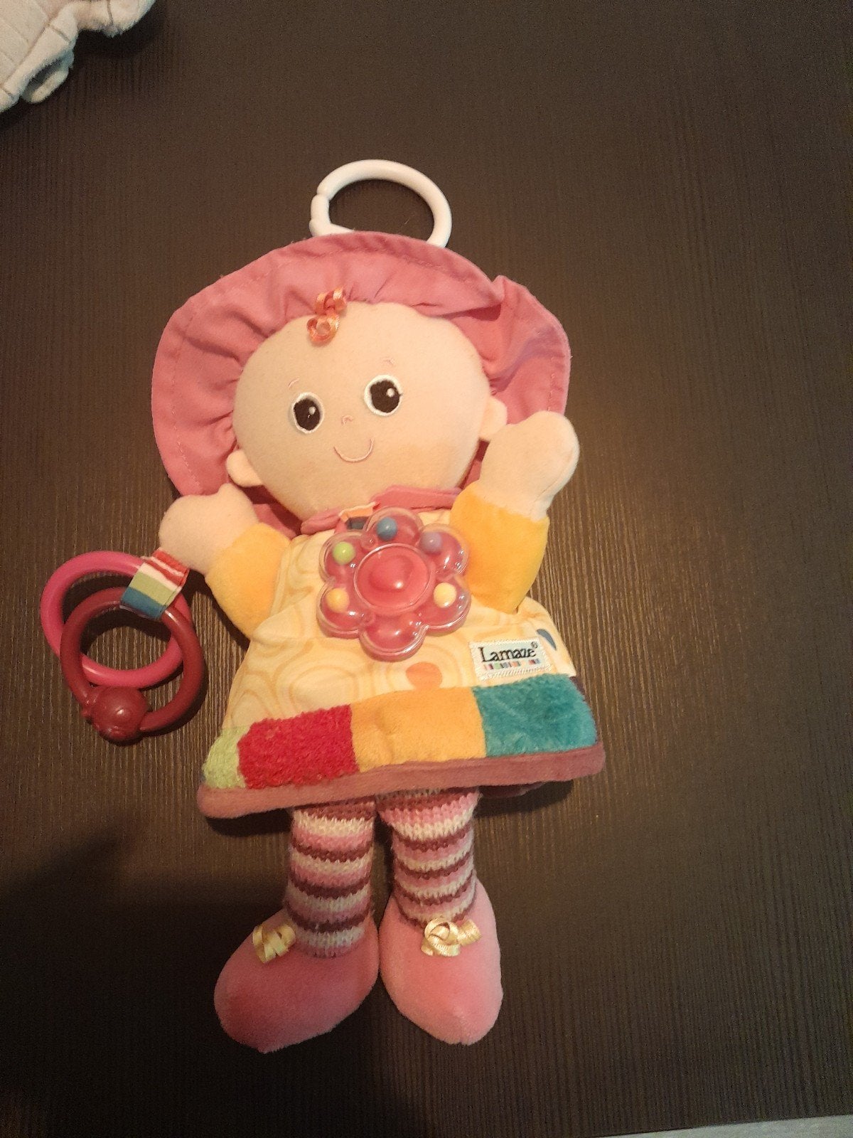 Lama Toys Baby Mobiel/Rammelaar - Zacht en Kleurrijk, Ophalen of Verzenden, Zo goed als nieuw, Mobiel, Met geluid