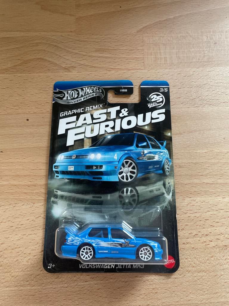 Hot Wheels Volkswagen Jetta MK3 Fast & Furious, Ophalen of Verzenden, Nieuw, Auto, Hot Wheels