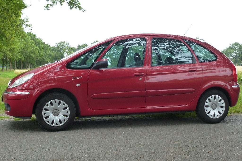 Citroën Xsara 1.6 I 16V Picasso 2007 Rood, Auto's, Citroën, Voorwielaandrijving, Stof, Xsara, Metallic lak