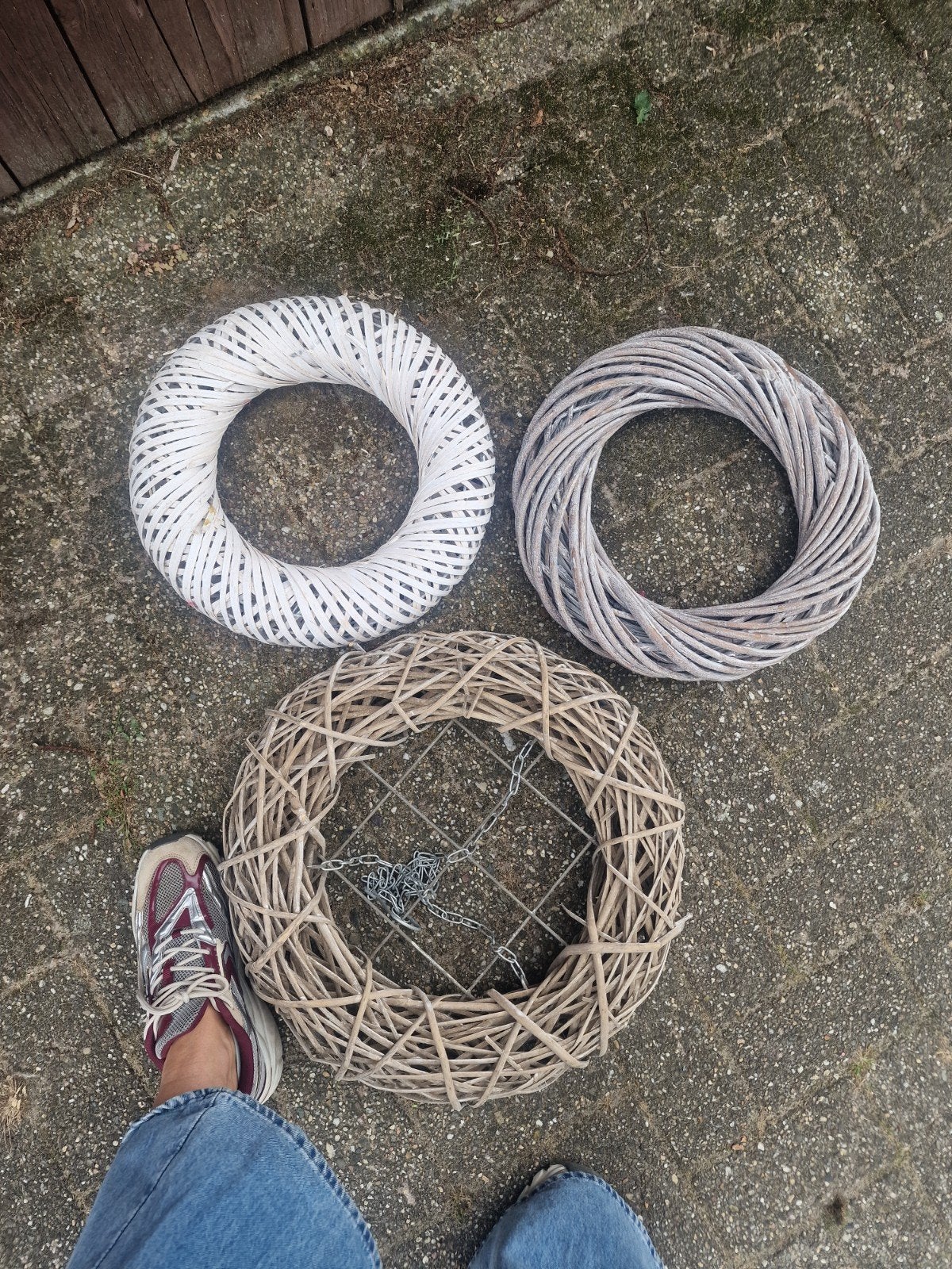 kransen hout, Ophalen, Gebruikt, Krans, Hout
