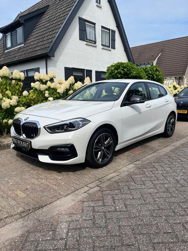 BMW 1-Serie 118i, Auto's, BMW, Leder en Stof, Wit, Origineel Nederlands, Particulier